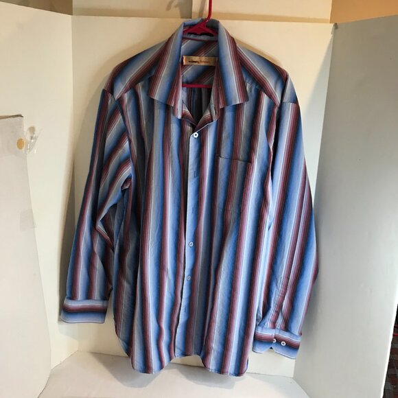 TOMMY BAHAMA SILK BLENS MENS SHIRT SIZE XLT - Picture 1 of 6